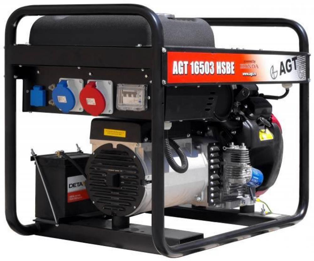 Бензиновий генератор&nbsp;Deca&nbsp;AGT 16503HSBER16