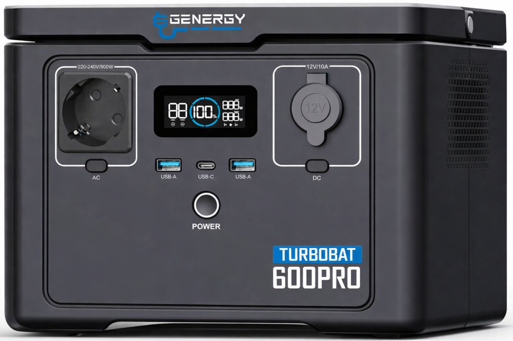 Зарядна станція GENERGY&nbsp;Deca&nbsp;TURBOBAT 600-PRO
