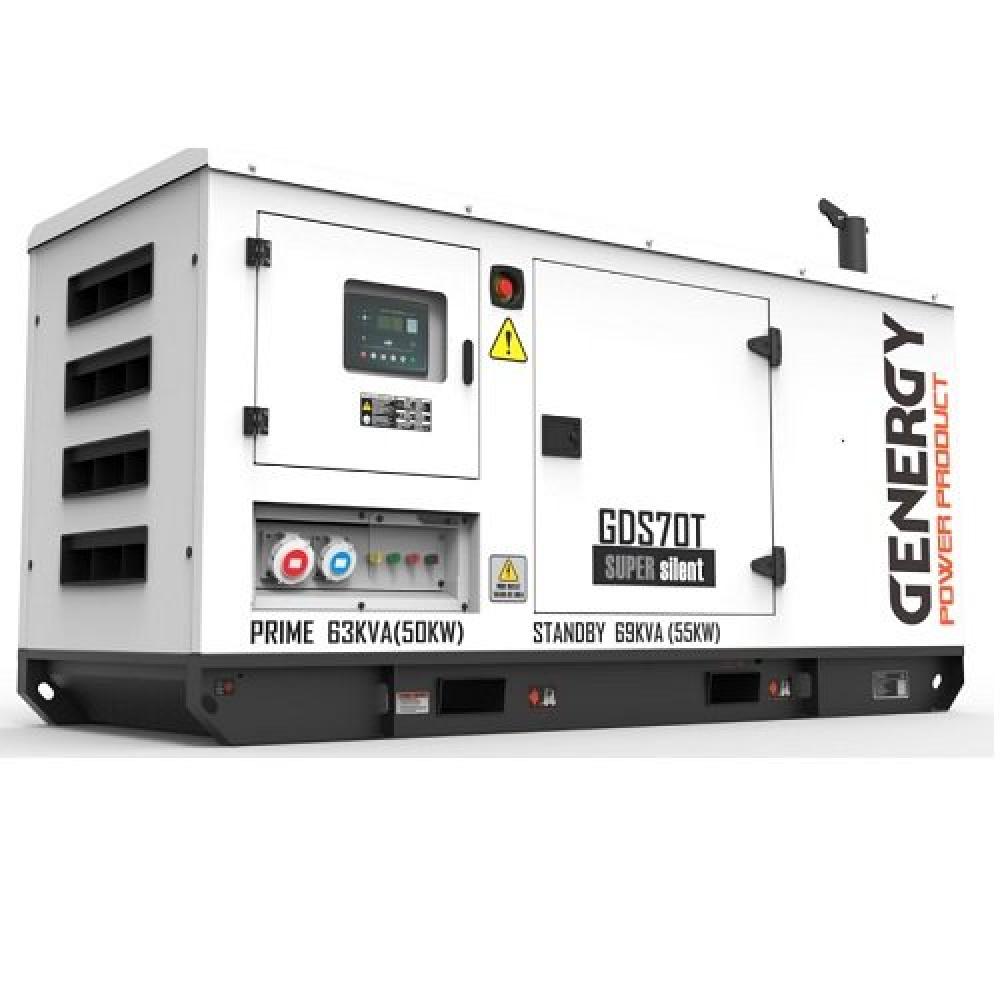 Генератор дизельний GENERGY GDS70T 55&nbsp;Deca&nbsp;GDS70T 55