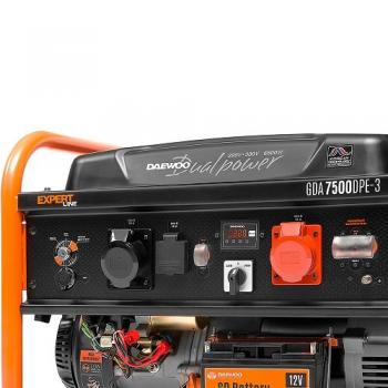 Бензиновий генератор&nbsp;Deca&nbsp;DAEWOO GDA-7500DPE-3 - slide&nbsp;6