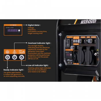 Інверторний генератор MaXpeedingRods&nbsp;Deca&nbsp;MXR4500i - slide&nbsp;4