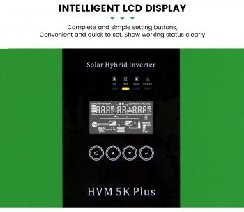 Інвертор WHC HVM-5K PLUS + Бат. LiFePO4 WHC-P-51.2V 100Ah 5.1 кВт/год&nbsp;Deca&nbsp;WHC HVM-5K PLUS - slide&nbsp;2