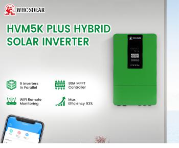 Інвертор WHC HVM-5K PLUS + Бат. LiFePO4 WHC-P-51.2V 100Ah 5.1 кВт/год&nbsp;Deca&nbsp;WHC HVM-5K PLUS - slide&nbsp;5