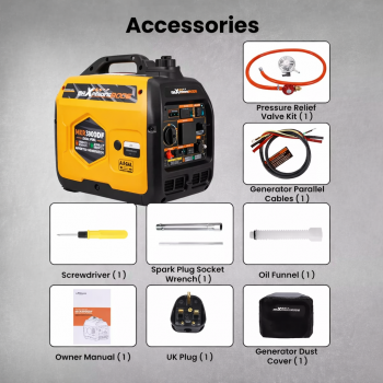 Інверторний двопаливний генератор Maxpeedingrods&nbsp;Deca&nbsp;MXR3800DF - slide&nbsp;2