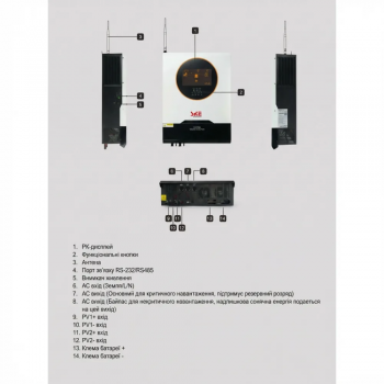 Гібридний інвертор SKE PH21-10.2K 10.2KW 48VDC&nbsp;Deca&nbsp;PH21-10.2K - slide&nbsp;4