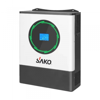 Інвертор гібрідний сонячний SAKO Sunpolo 8.2KVA 3in1 (8 кВт, 1ф, 48В/230В, dual MPPT tracker, Wi-Fi)&nbsp;Deca&nbsp;Sunpolo 8.2KVA 3in1
